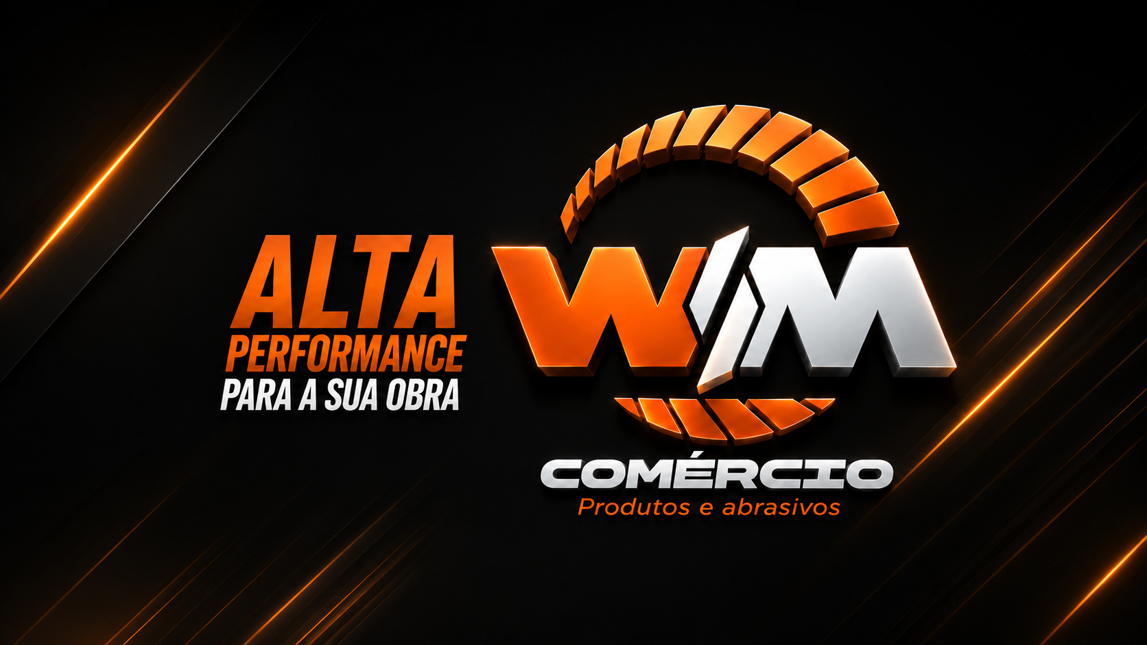 WM Comércio — Alta performance para a sua obra